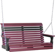 4 Plain Poly Swing Cherrywood