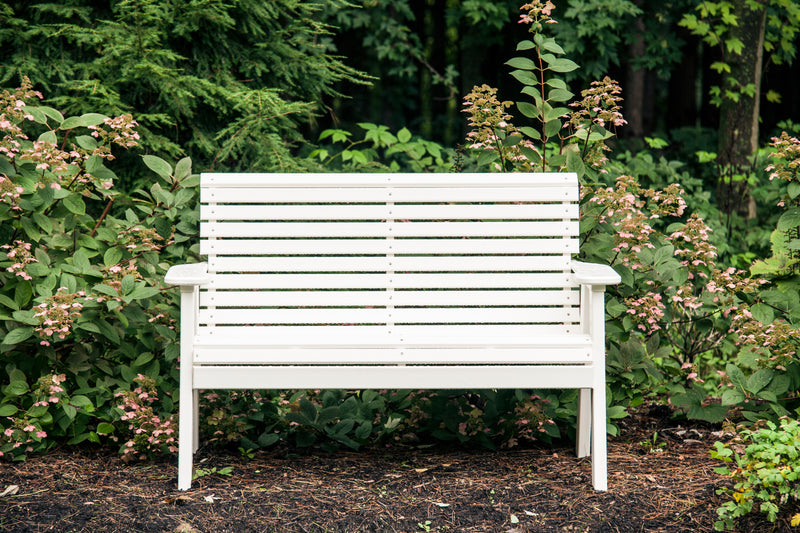 LuxCraft 4' Plain Bench - Trusted for Commercial & Residential Projects