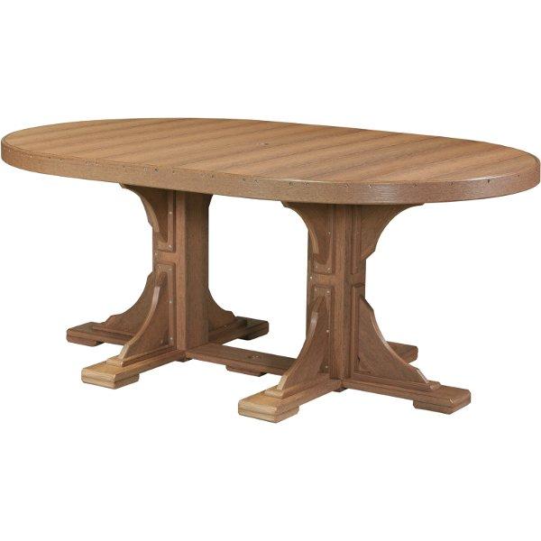 LuxCraft Poly 4ft x 6ft Oval Table