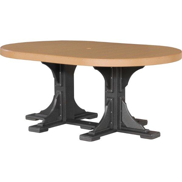 LuxCraft Poly 4ft x 6ft Oval Table