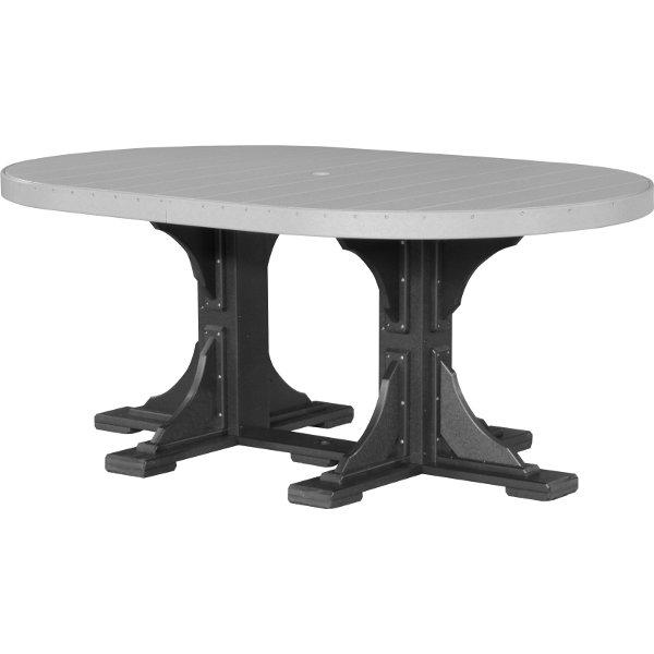 LuxCraft Poly 4ft x 6ft Oval Table