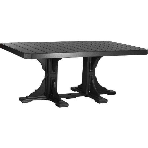LuxCraft Poly 4ft x 6ft Rectangular Table