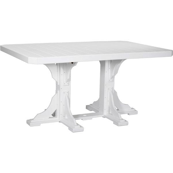 LuxCraft Poly 4ft x 6ft Rectangular Table