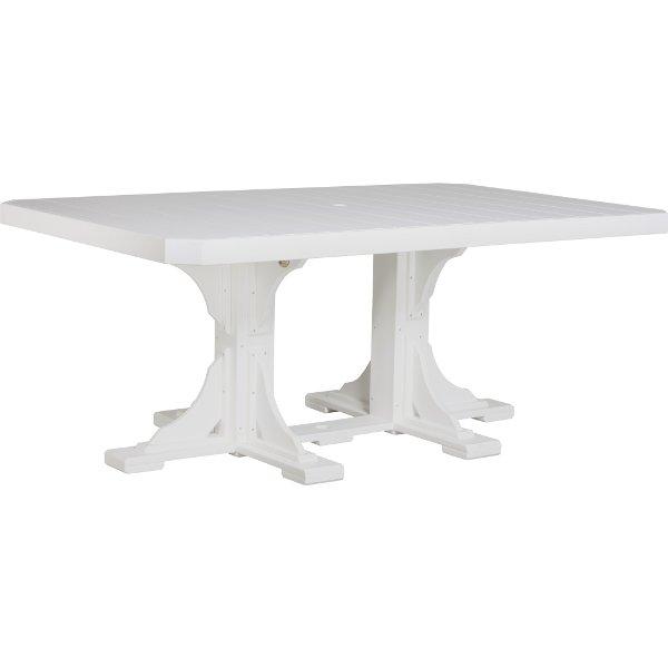 LuxCraft Poly 4ft x 6ft Rectangular Table