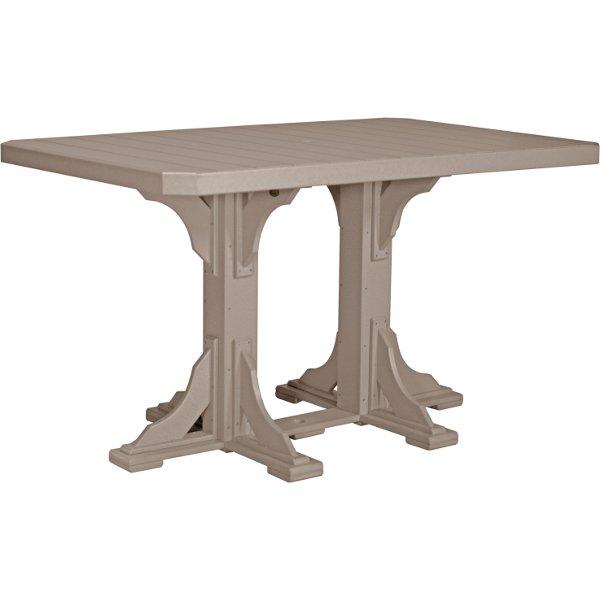 LuxCraft Poly 4ft x 6ft Rectangular Table