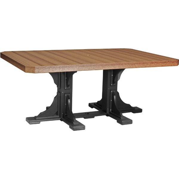 LuxCraft Poly 4ft x 6ft Rectangular Table