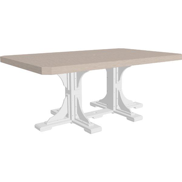 LuxCraft Poly 4ft x 6ft Rectangular Table
