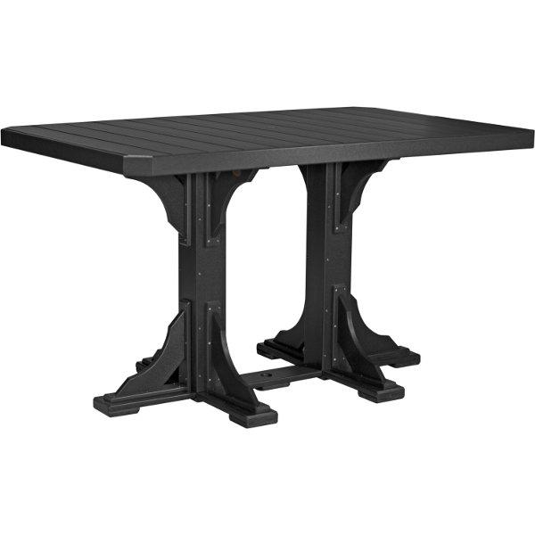 LuxCraft Poly 4ft x 6ft Rectangular Table