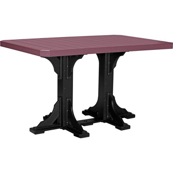 LuxCraft Poly 4ft x 6ft Rectangular Table