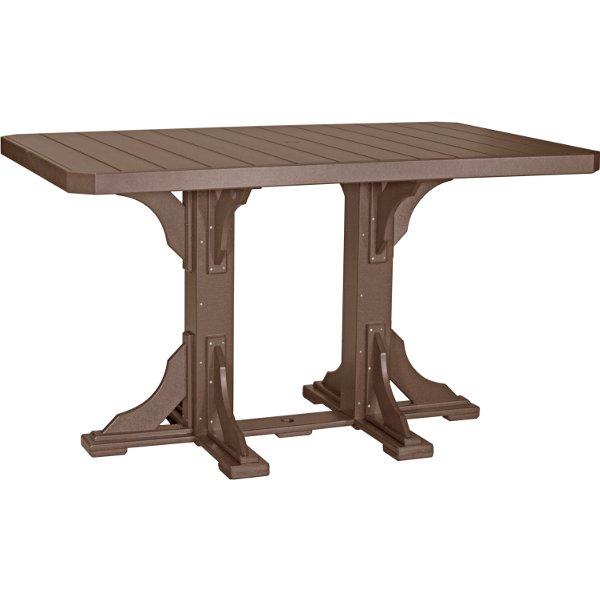 LuxCraft Poly 4ft x 6ft Rectangular Table