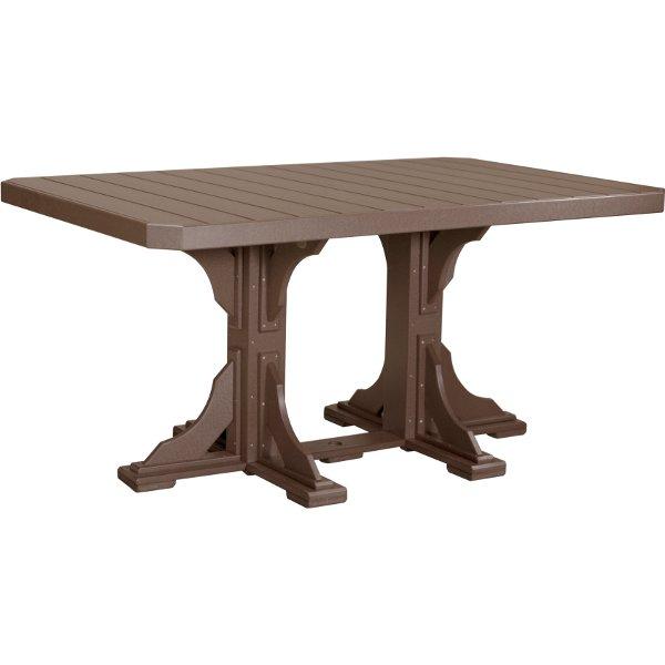LuxCraft Poly 4ft x 6ft Rectangular Table