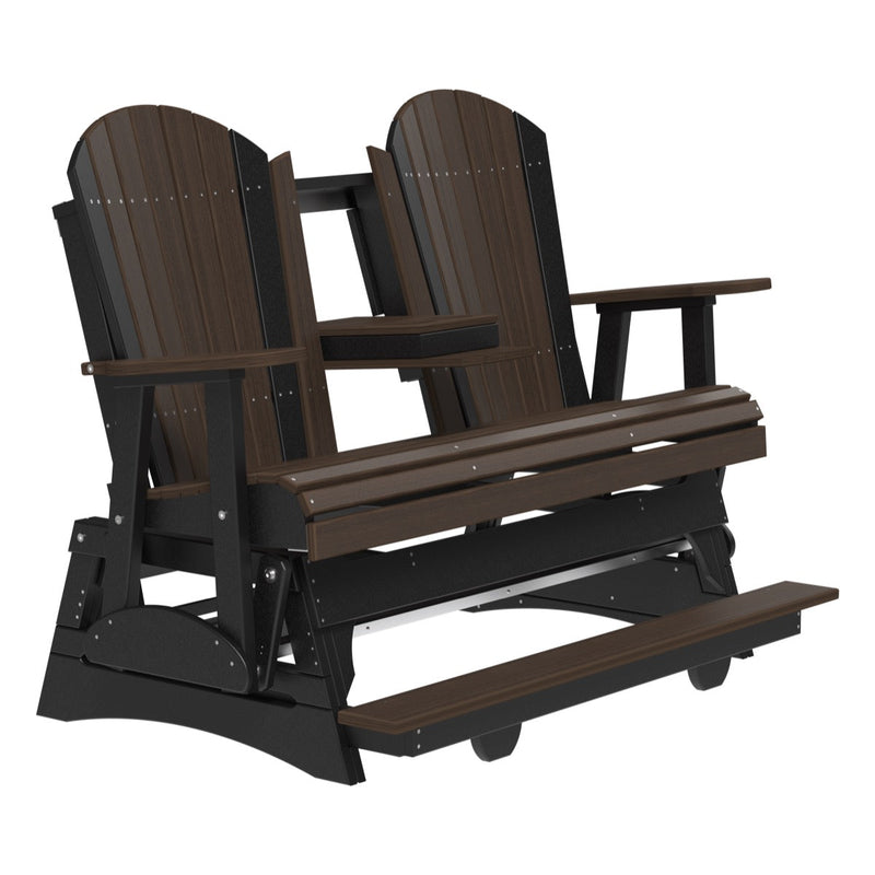 LuxCraft 4' and 5' Adirondack Balcony Glider