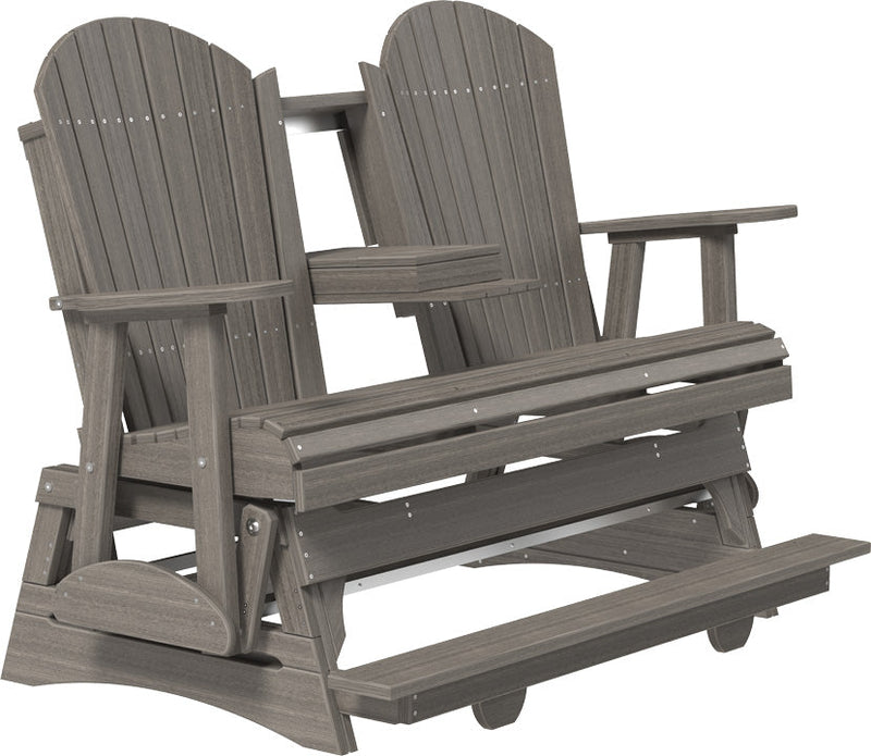5 Adirondack Poly Balcony Glider Coastal