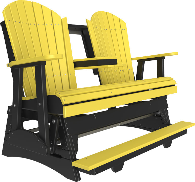 5 Adirondack Balcony Glider Yellow