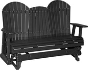 5 Adirondack Poly Glider Black
