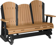 5 Adirondack Poly Glider Cedar Black