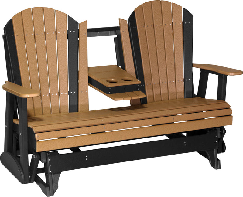 5 Adirondack Poly Glider Cedar