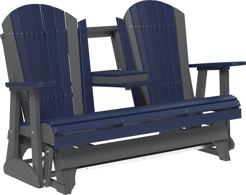 5 Adirondack Poly Glider Patriot Blue