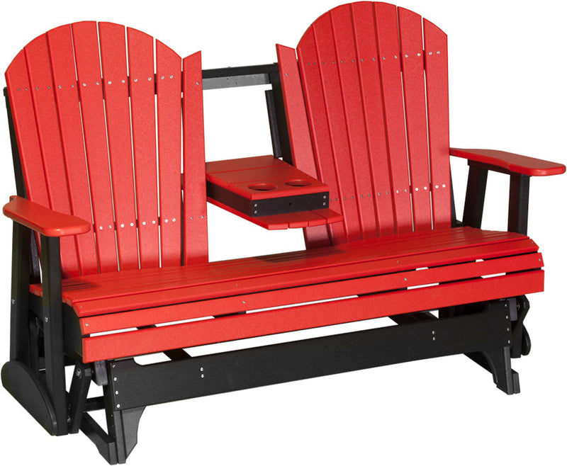5 Adirondack Poly Glider Red