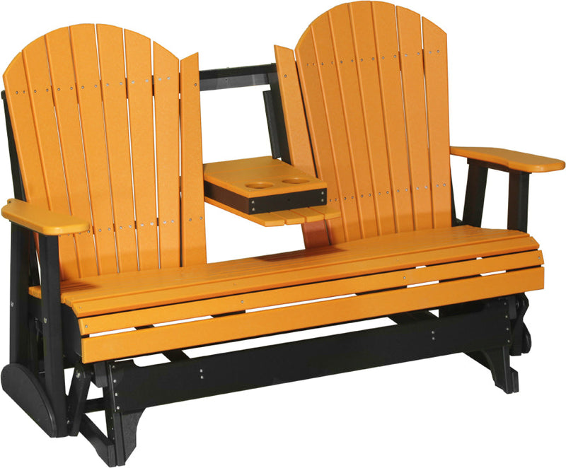 5 Adirondack Poly Glider Tangerine