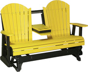 5 Adirondack Poly Glider Yellow