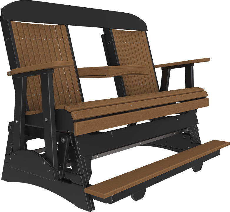 5 Classic Balcony Glider Antique Mahogany