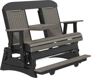 5 Classic Poly Balcony Glider Coastal Gray