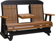 5 Classic Poly Glider Antique Mahogany