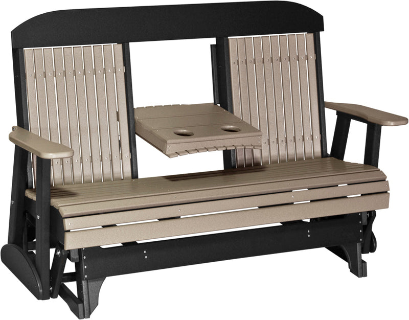 5 Classic Poly Glider Weatherwood