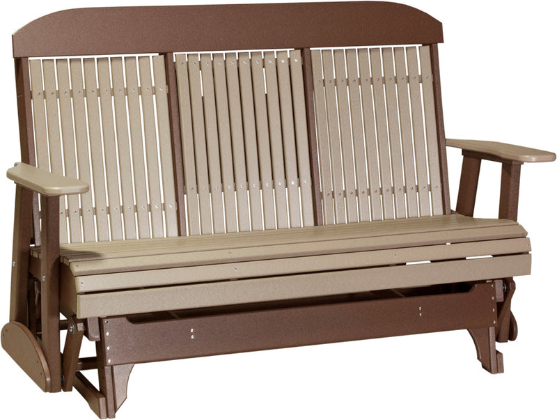 5 Classic Poly Glider Weatherwood Chestnut Brown