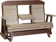 5 Classic Poly Glider Weatherwood Chestnut