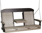 5 Classic Poly Swing Weatherwood