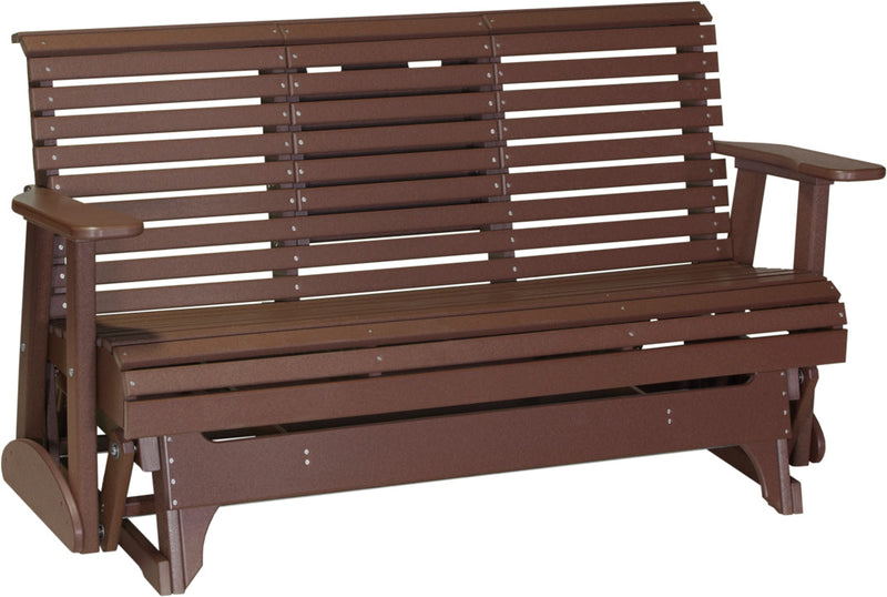 5 Plain Poly Glider Chestnut Brown