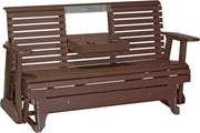 5 Plain Poly Glider Chestnut