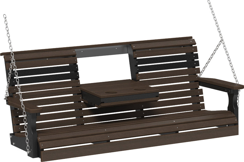 5 Plain Poly Swing Brazilian Walnut