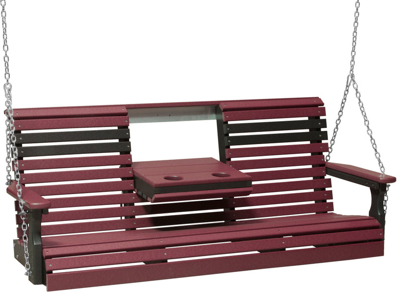 5 Plain Poly Swing Cherrywood