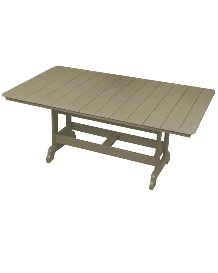 Dutch Country Patio Poly 6′ Rectangular Patio Table