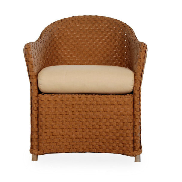 Lloyd Flanders Weekend Retreat Outdoor Wicker Dining Set with Teak Table