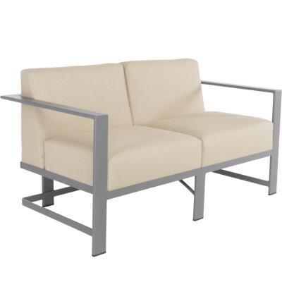 OW Lee Studio Aluminum Outdoor Loveseat