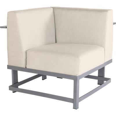 OW Lee Studio Aluminum Corner Outdoor Patio Lounge Chair