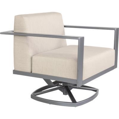 OW Lee Studio Aluminum Swivel Rocker Outdoor Patio Lounge Chair