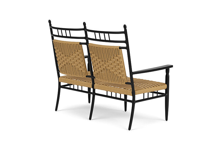 Lloyd Flanders Low Country Cushionless Settee