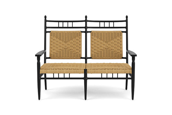 Lloyd Flanders Low Country Cushionless Settee