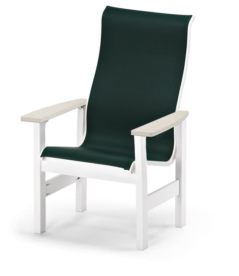Wexler Marine Grade Polymer Sling Chat Height Swivel Rocker