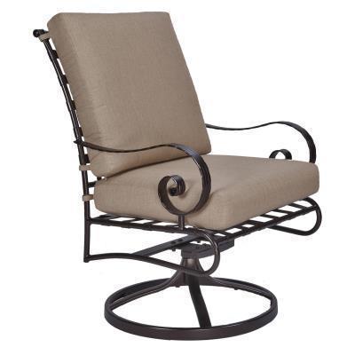OW Lee Classico Swivel Rocker Club Dining Arm Chair