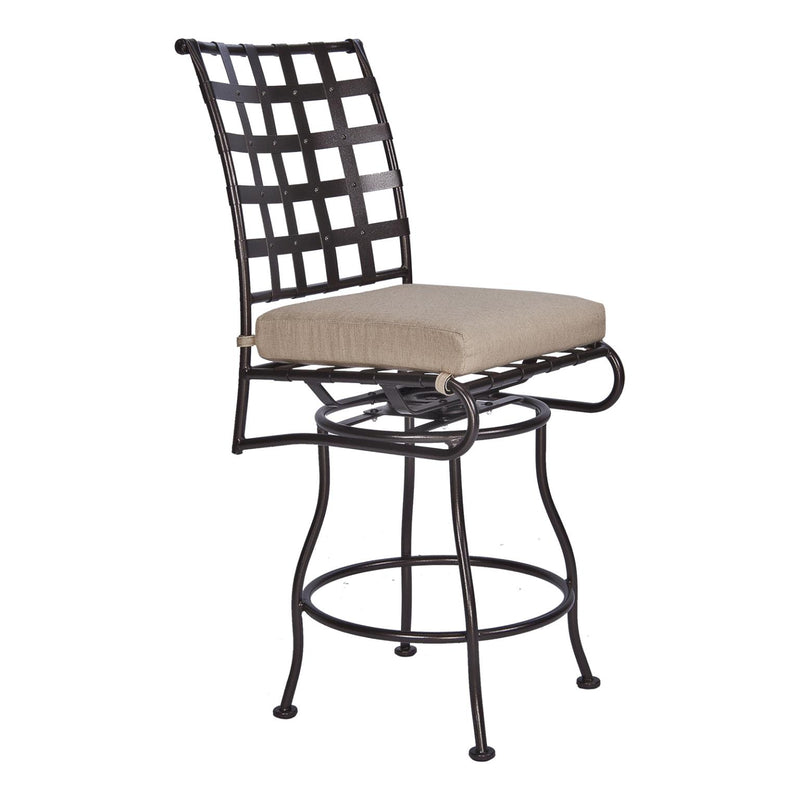 OW Lee Classico Armless Swivel Counter Stool
