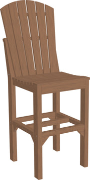 Adirondack Side Chair Bar Height Antique Mahogany