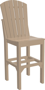 Adirondack Side Chair Bar Height Weatherwood