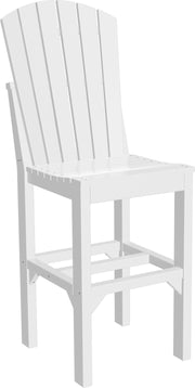 Adirondack Side Chair Bar Height White
