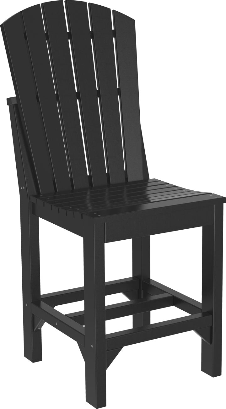 Adirondack Side Chair Counter Height Black